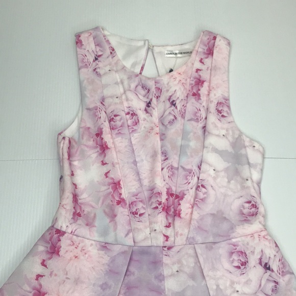 Emma in the world womens Playsuit size 10 romper sleeveless wide leg floral BNWT - Picture 2 of 10